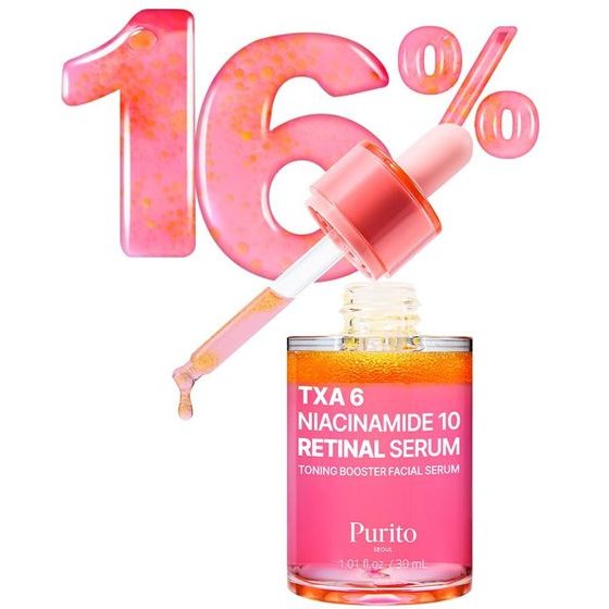 Purito Txa 6 Niacinamide 10 Retinal Serum - �������� ���������� & ����� �� �������� - (PUR-17)