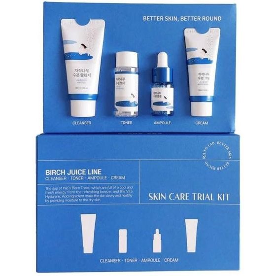 Round Lab Birch Juice Trial Kit - ��� �� 4 �������� �������� �� Mini ����������� - (RL-13)