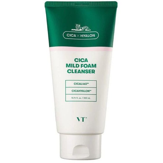 Vt Cosmetics Cica Mild Foam Cleanser - ������ ����� ���������� �� Centella - (VTC-33)