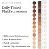 Beauty Of Joseon Daily Tinted Fluid Sunscreen Broad Spectrum Spf 30 Pa +++ #MY220 - (BOJ-38)