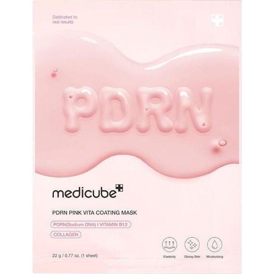 Medicube Pdrn Pink Vita Coating Mask - ����� ������ - (MEDC-44)