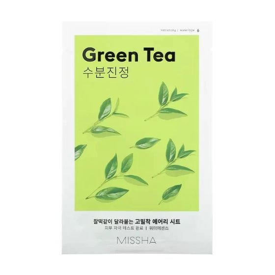 Missha Airy Fit Sheet Mask - Green Tea - (MIS-03)
