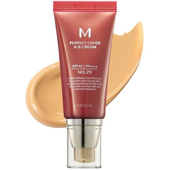 Missha M Perfect Cover Bb Cream SPF42 PA+++ #29 Caramel Beige - (MIS-29)