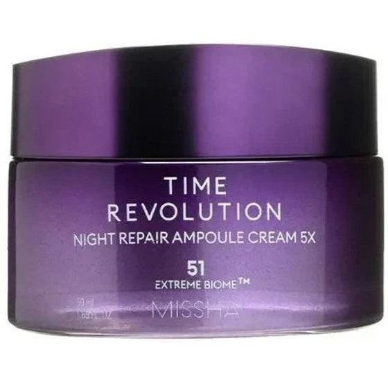 Missha Time Revolution Night Repair Ampoule Cream 5x - (MIS-19)