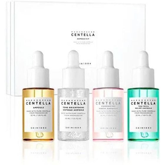 SKIN1004 Madagascar Centella Ampoule Kit - ��� 4 ���� �������� ��� ��������������� ����� - (SKIN-38)