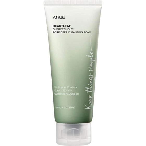 Anua Heartleaf Quercetinol Pore Deep Cleansing Foam - (ANU-04)