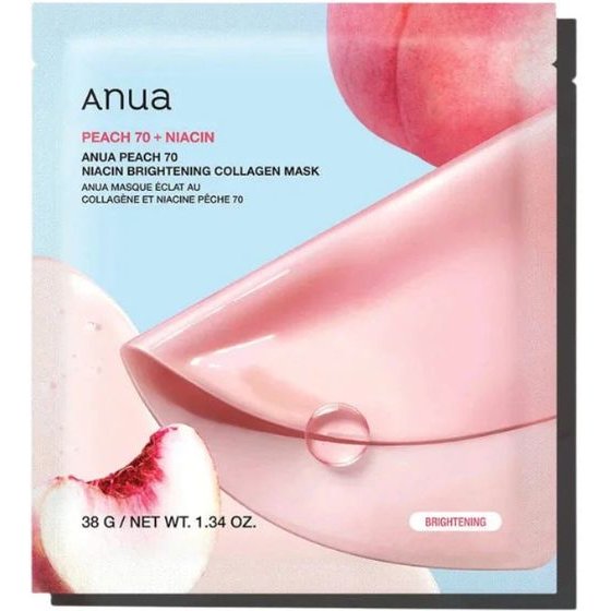 Anua Peach 70 Niacin Brightening Collagen Mask - ��������� ����� Gel ��� ������� ��� ����� - (ANU-28)