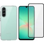 Vivid Set Clear Tpu Case + Full Facetempered Glass Samsung Galaxy A27 5G - (VIVGGS000001)
