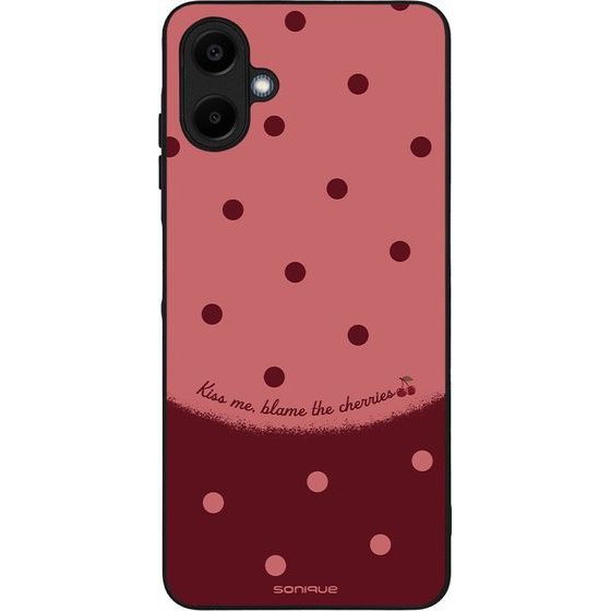 Sonique ���� Delulu Polka Era Series ��� Samsung Galaxy A06 4G Blame Cherries