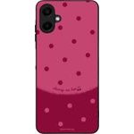 Sonique ���� Delulu Polka Era Series ��� Samsung Galaxy A06 4G Top Cherry