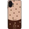 Sonique ���� Delulu Polka Era Series ��� Samsung Galaxy A07 4G Coffee First
