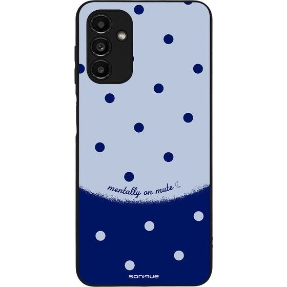 Sonique ���� Delulu Polka Era Series ��� Samsung Galaxy A13 5G / Galaxy A04s Blue Mentally