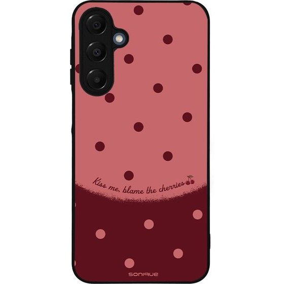 Sonique ���� Delulu Polka Era Series ��� Samsung Galaxy A16 4G / Galaxy A16 5G Blame Cherries