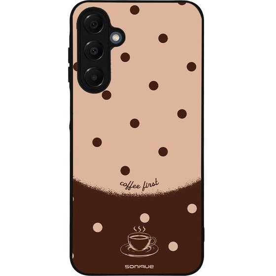 Sonique ���� Delulu Polka Era Series ��� Samsung Galaxy A16 4G / Galaxy A16 5G Coffee First
