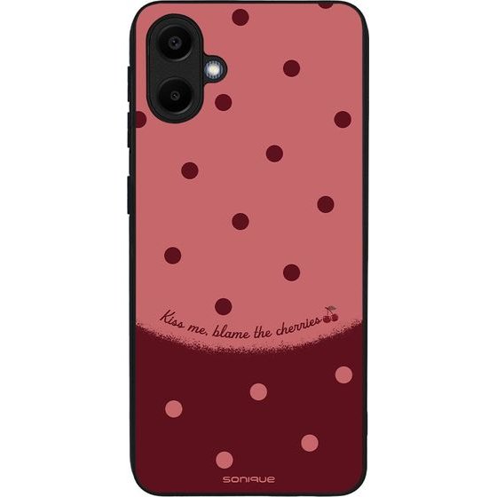 Sonique ���� Delulu Polka Era Series ��� Samsung Galaxy A20e Blame Cherries