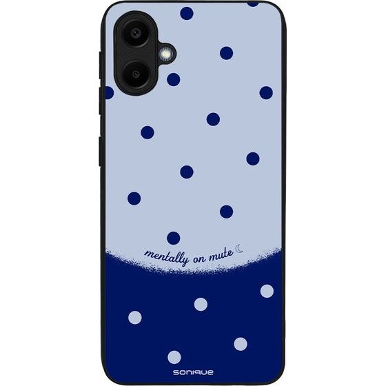 Sonique ���� Delulu Polka Era Series ��� Samsung Galaxy A20e Blue Mentally