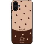 Sonique ���� Delulu Polka Era Series ��� Samsung Galaxy A20e Coffee First