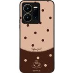 Sonique ���� Delulu Polka Era Series ��� Vivo Y35 4G / Vivo Y22 / Vivo Y22S Coffee First