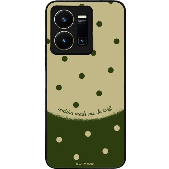 Sonique ���� Delulu Polka Era Series ��� Vivo Y35 4G / Vivo Y22 / Vivo Y22S Delulu Matcha