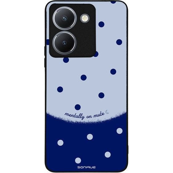 Sonique ���� Delulu Polka Era Series ��� Vivo Y36 4G / Vivo Y36 5G / Vivo Y27 5G / Vivo Y27s Blue Mentally