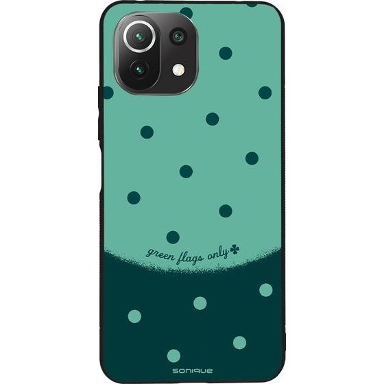 Sonique ���� Delulu Polka Era Series ��� Xiaomi Mi 11 Lite 4G / Mi 11 Lite 5G Green Flags