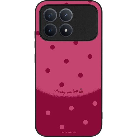 Sonique ���� Delulu Polka Era Series ��� Xiaomi Poco F8 Pro 5G Top Cherry