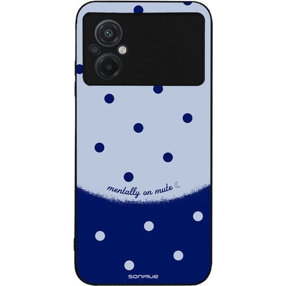 Sonique ���� Delulu Polka Era Series ��� Xiaomi Poco M5 Blue Mentally
