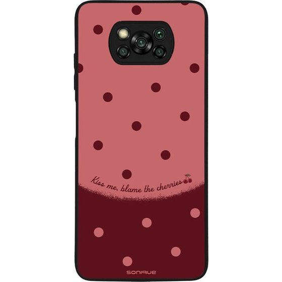 Sonique ���� Delulu Polka Era Series ��� Xiaomi Poco X3 Nfc / Poco X3 Pro Blame Cherries