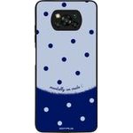 Sonique ���� Delulu Polka Era Series ��� Xiaomi Poco X3 Nfc / Poco X3 Pro Blue Mentally