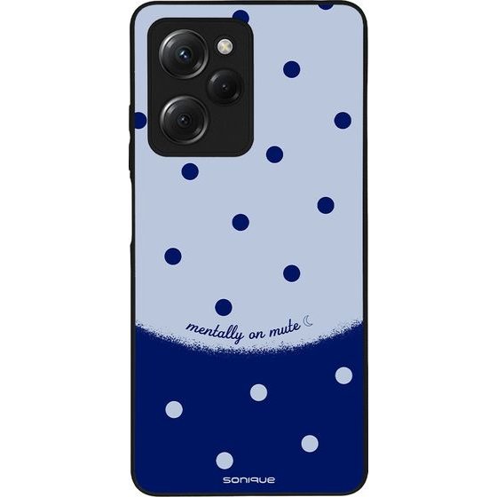 Sonique ���� Delulu Polka Era Series ��� Xiaomi Poco X5 Pro 5G Blue Mentally