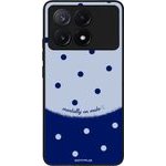 Sonique ���� Delulu Polka Era Series ��� Xiaomi Poco X6 Pro 5G Blue Mentally