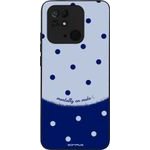 Sonique ���� Delulu Polka Era Series ��� Xiaomi Redmi 10C Blue Mentally