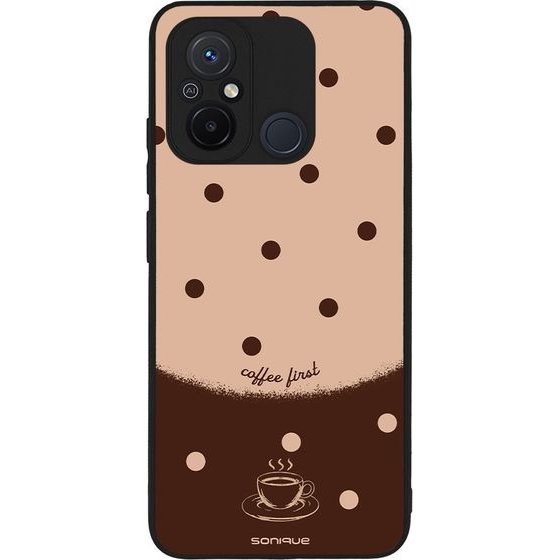 Sonique ���� Delulu Polka Era Series ��� Xiaomi Redmi 12C Coffee First