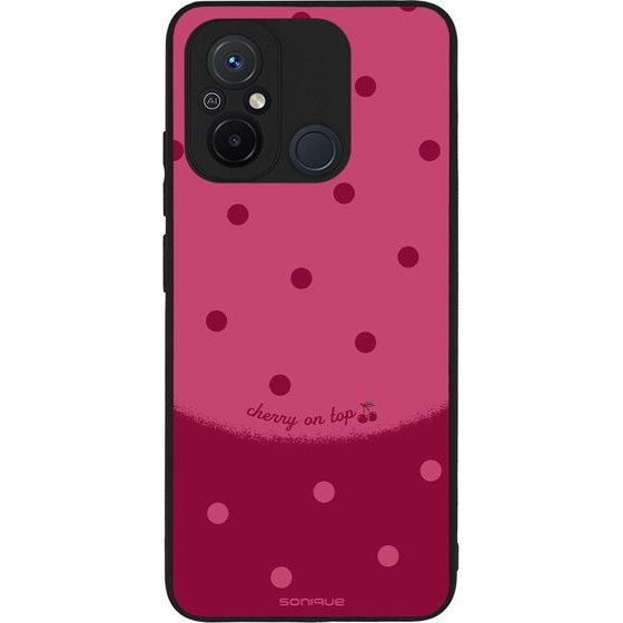 Sonique ���� Delulu Polka Era Series ��� Xiaomi Redmi 12C Top Cherry