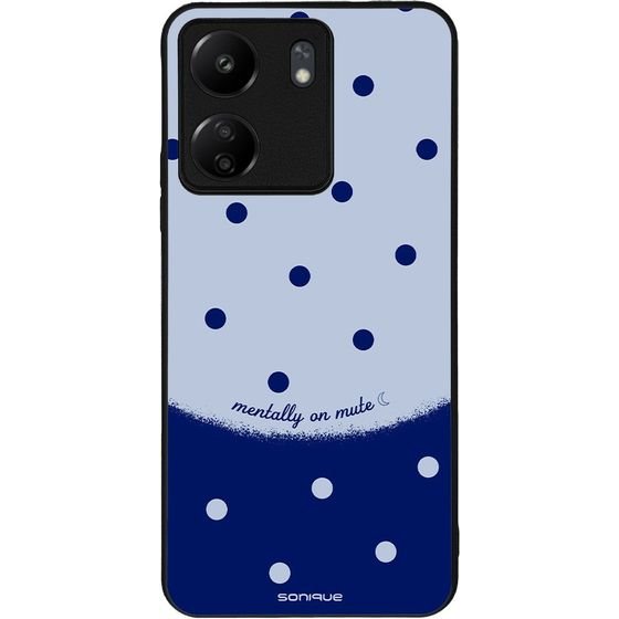 Sonique ���� Delulu Polka Era Series ��� Xiaomi Redmi 13C 4G / Poco C65 4G Blue Mentally