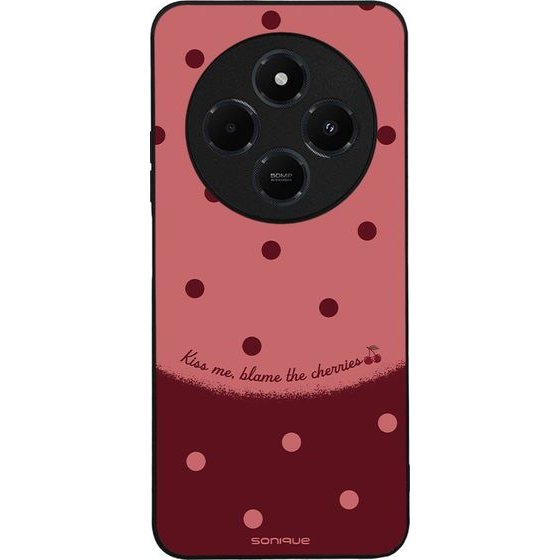 Sonique ���� Delulu Polka Era Series ��� Xiaomi Redmi 14C 4G / Poco C75 4G / Redmi A4 5G Blame Cherries