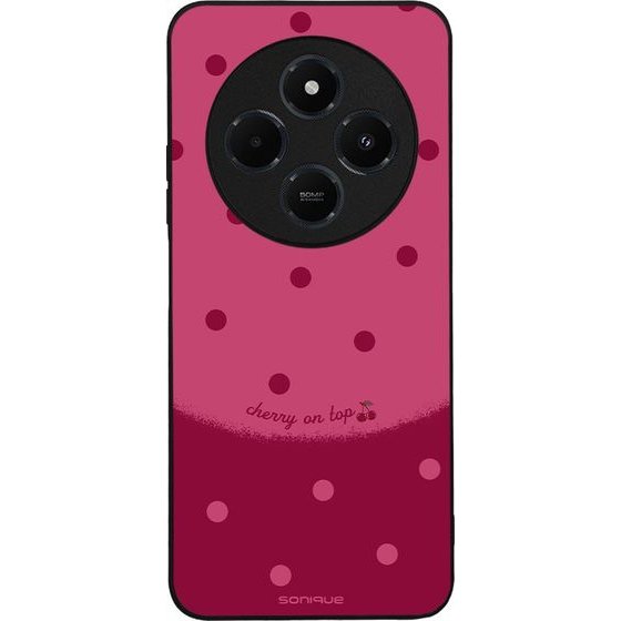 Sonique ���� Delulu Polka Era Series ��� Xiaomi Redmi 14C 4G / Poco C75 4G / Redmi A4 5G Top Cherry