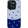 Sonique ���� Delulu Polka Era Series ��� Xiaomi Redmi 15C 4G / Redmi 15C 5G / Poco C85 4G Blue Mentally