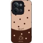 Sonique ���� Delulu Polka Era Series ��� Xiaomi Redmi 15C 4G / Redmi 15C 5G / Poco C85 4G Coffee First