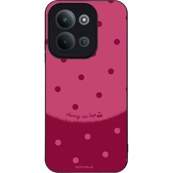 Sonique ���� Delulu Polka Era Series ��� Xiaomi Redmi 15C 4G / Redmi 15C 5G / Poco C85 4G Top Cherry