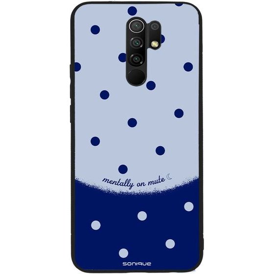 Sonique ���� Delulu Polka Era Series ��� Xiaomi Redmi 9 Blue Mentally