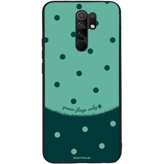 Sonique ���� Delulu Polka Era Series ��� Xiaomi Redmi 9 Green Flags