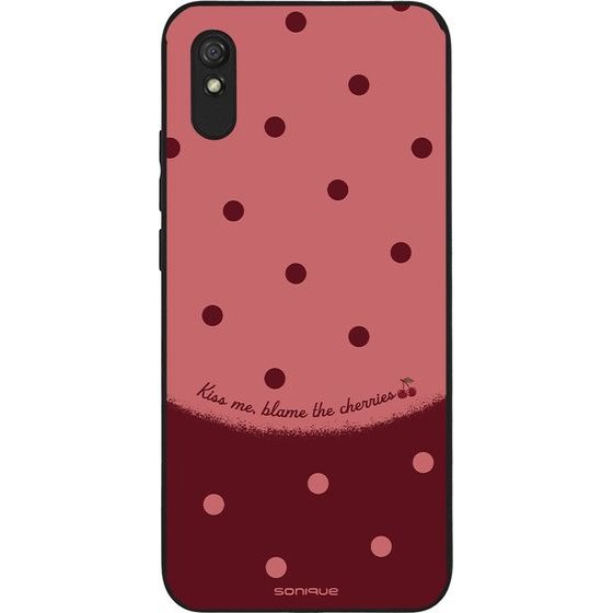 Sonique ���� Delulu Polka Era Series ��� Xiaomi Redmi 9A / Redmi 9AT Blame Cherries