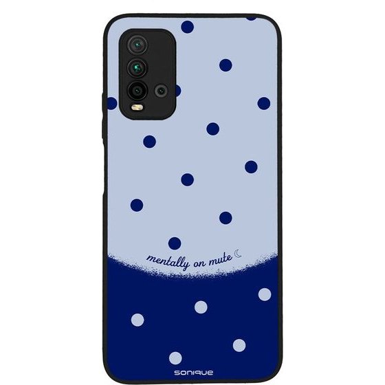 Sonique ���� Delulu Polka Era Series ��� Xiaomi Redmi 9T Blue Mentally