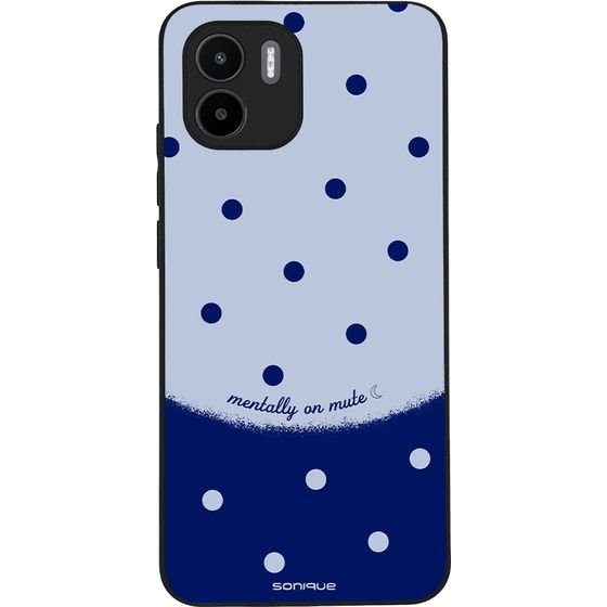 Sonique ���� Delulu Polka Era Series ��� Xiaomi Redmi A1 / Redmi A2 Blue Mentally