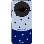 Sonique ���� Delulu Polka Era Series ��� Xiaomi Redmi A3 / Redmi A3x Blue Mentally