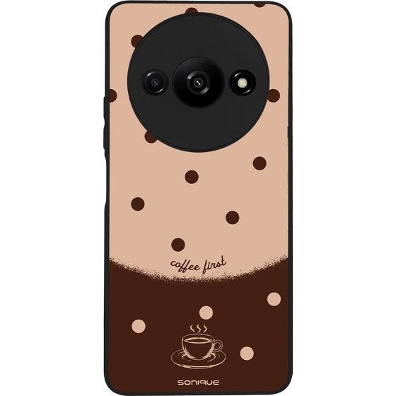Sonique ���� Delulu Polka Era Series ��� Xiaomi Redmi A3 / Redmi A3x Coffee First