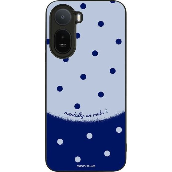 Sonique ���� Delulu Polka Era Series ��� Xiaomi Redmi A7 Pro 4G Blue Mentally