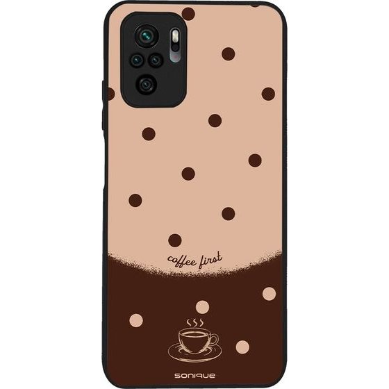 Sonique ���� Delulu Polka Era Series ��� Xiaomi Redmi Note 10 / Redmi Note 10s / Poco M5s Coffee First