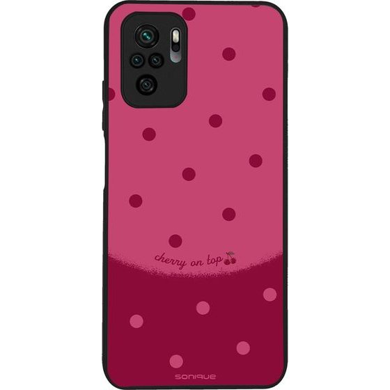 Sonique ���� Delulu Polka Era Series ��� Xiaomi Redmi Note 10 / Redmi Note 10s / Poco M5s Top Cherry